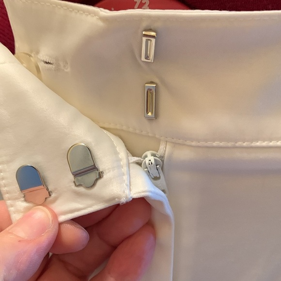 Women’s wide leg trousers with a sheen finish - Picture 3 of 10